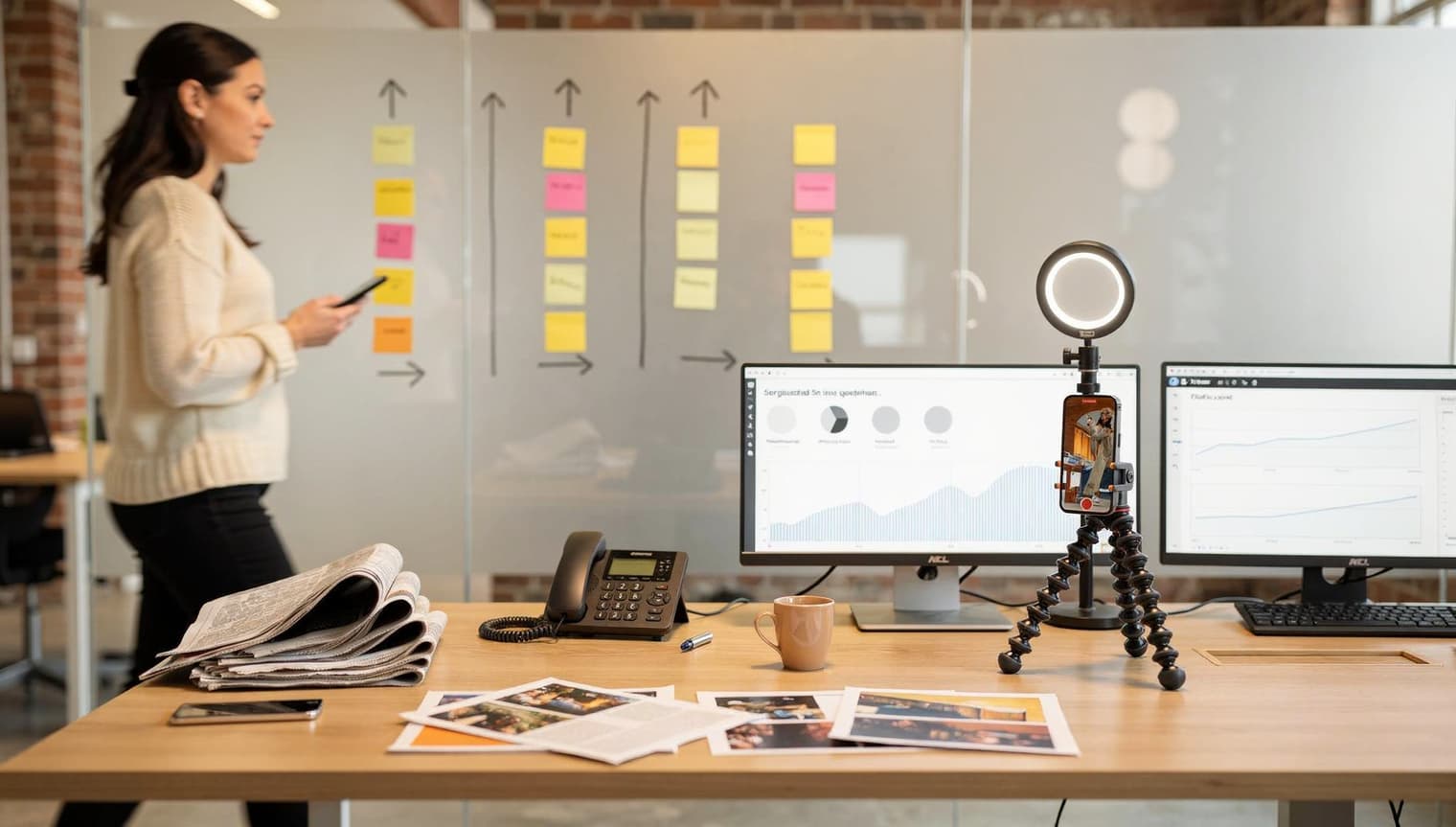 PR, Social Media and Content Marketing in One Team