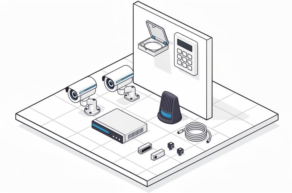 Business Security Systems with Cameras: Installed Alarm-Plus-Video Costs, Monthly Monitoring and Who Should Quote It (2026)