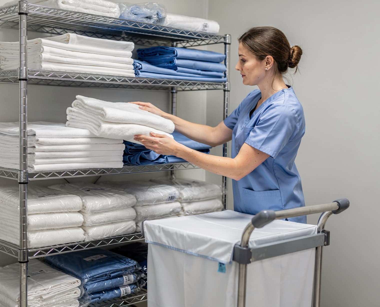 Dependable, On-Time Linen Delivery for Hospitals and Restaurants in Ohio, Indiana and Kentucky